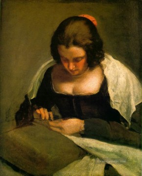  die - The needlewoman Diego Velázquez